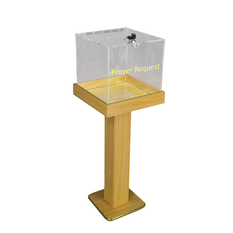 FixtureDisplays Acrylic Stand Box Wayfair